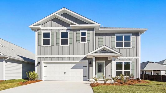 New construction Single-Family house 573 Hancock Wy, Panama City Beach, FL 32413 plan Carol - image