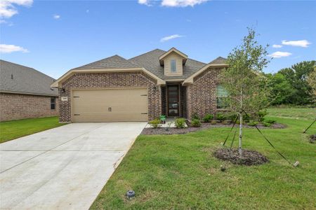 New construction Single-Family house 1008 Verde Creek Ct, Crowley, TX 76036 Olivia- photo 0 0