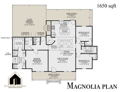 New construction Single-Family house 3001 Pine Rd, Poolville, TX 76487 plan Magnolia - image 3
