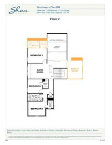 New construction Single-Family house 29784 Brushy Gables Dr, Magnolia, TX 77354 plan 4069 Elevation D - image