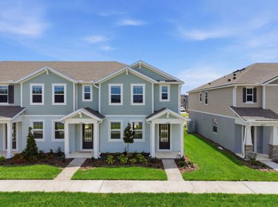 New construction Townhouse house 10023 Gazebo Aly, Orlando, FL 32832 plan Catalina II - image