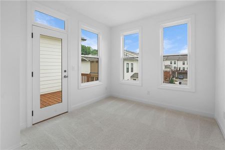 New construction Townhouse house 340 Olmstead Wy, Unit 34, Alpharetta, GA 30022 plan The Benton I - image 19