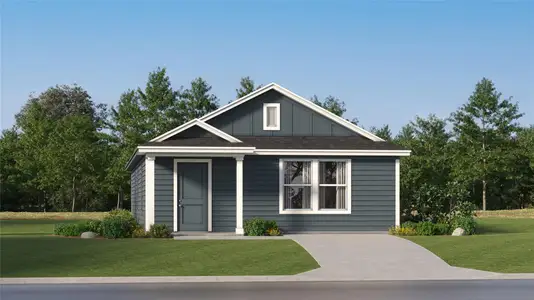 New construction Single-Family house 2306 Blizzard Dr, Lockhart, TX 78644 plan Avas - image