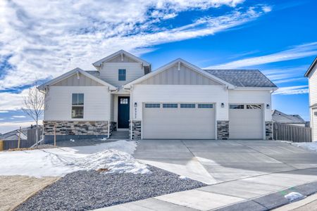 New construction Single-Family house 8327 David Rudabaugh Dr, Colorado Springs, CO 80908 plan C416 - image