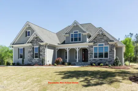 New construction Single-Family house 349 Slocum Dr, Wendell, NC 27591 plan Meadow - image