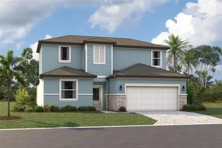 New construction Single-Family house 8709 Canard Cv, Palmetto, FL 34221 plan Palmetto - image