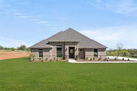 New construction Single-Family house 707 Shadle Rd, Poolville, TX 76487 Plan 8150- photo 0