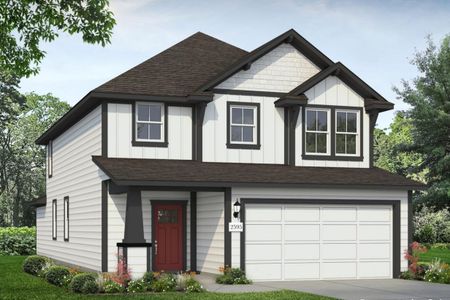 New construction Single-Family house 101 Adze Dr, Liberty Hill, TX 78642 plan Cascade 2595 - image