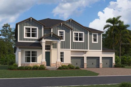 New construction Single-Family house 17043 Overstory Rd, Orlando, FL 32820 plan Lake Star - image
