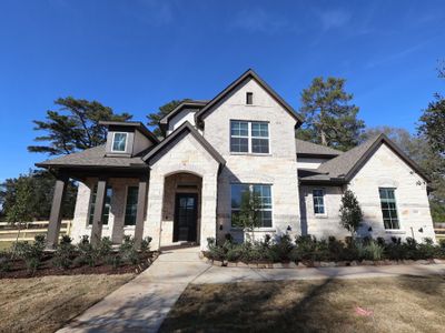 New construction Single-Family house 21918 Hibiscus Hedge Trl, Tomball, TX 77377 plan Salado - Premier Collection - image