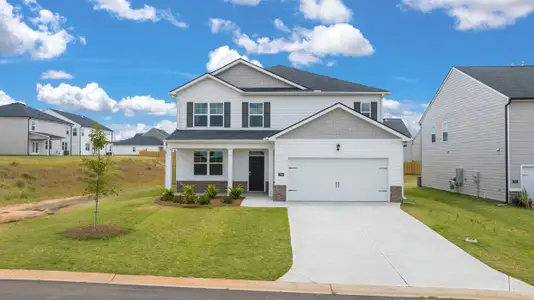 New construction Single-Family house 257 Great Salt Ln, Hoschton, GA 30548 Elle- photo 0