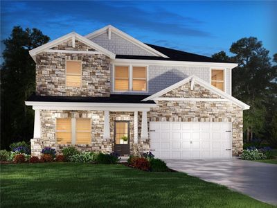 New construction Single-Family house 387 Denali Butte Terrace, Canton, GA 30114 Chatham- photo 0