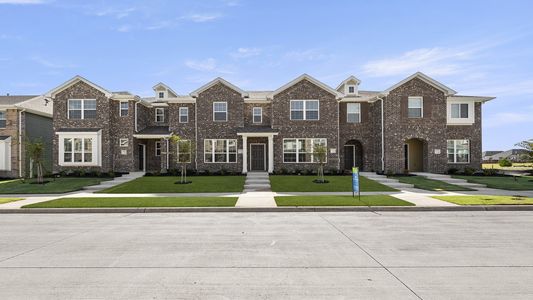 New construction Townhouse house 3713 Star Mesa St, Heartland, TX 75114 plan Crockett - image