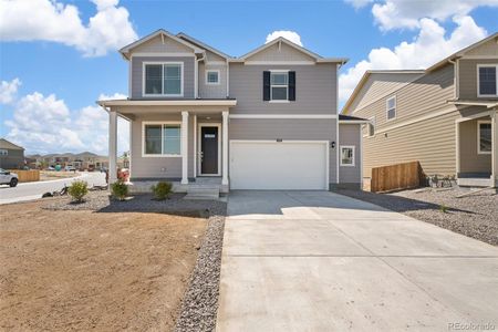 New construction Single-Family house 18126 Coppermallow Trl, Parker, CO 80134 HOLCOMBE- photo 0