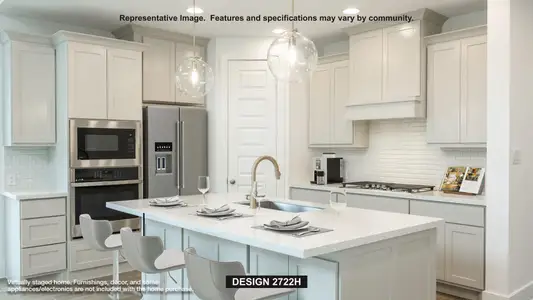 New construction Single-Family house 541 Summer Place Ln, Georgetown, TX 78628 plan 2722H - image 5