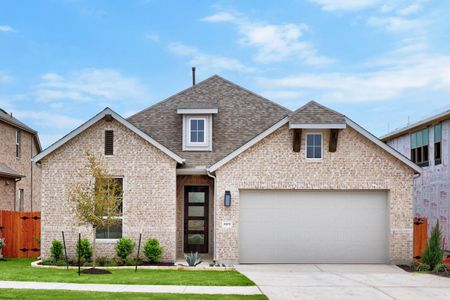 New construction Single-Family house 8109 Royal Mint Cv, Lago Vista, TX 78645 plan Denton Plan - image
