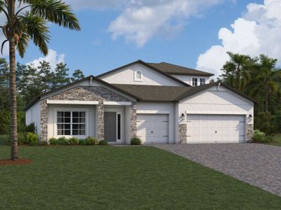 New construction Single-Family house 888 Hillshire Place, Spring Hill, FL 34609 - photo 0