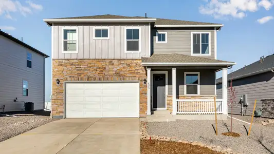 New construction Single-Family house 4846 Antler Wy, Johnstown, CO 80534 plan Bridgeport - image