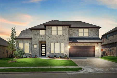 New construction Single-Family house 3010 Autumn Glen Drive, Melissa, TX 75454 Bellflower- photo 0