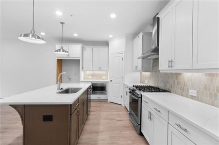 New construction Townhouse house 340 Olmstead Wy, Unit 34, Alpharetta, GA 30022 plan The Benton I - image 11