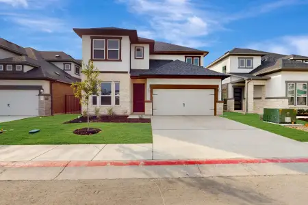 New construction Single-Family house 13114 Geary Dr, Manchaca, TX 78652 plan Brahman - image