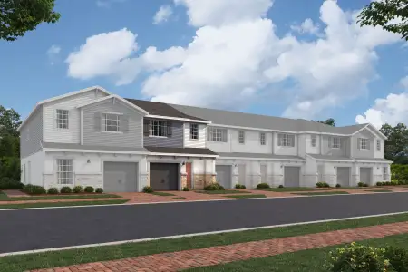 New construction Townhouse house 5087 Prairie Preserve Run, St. Cloud, FL 34772 San Jose - Townhome Series- photo 0