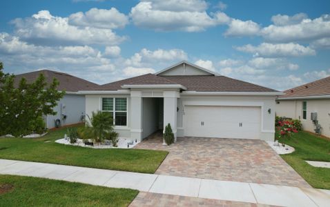 New construction Single-Family house 13435 Sw Vermillion Cir, Port Saint Lucie, FL 34987 plan Palmary - image