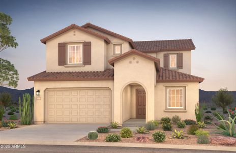 New construction Single-Family house 18145 E Bronco Dr, Queen Creek, AZ 85142 Prato- photo 0