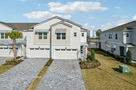 New construction Townhouse house 3493 Marsh Reserve Blvd, Jacksonville, FL 32224 - image