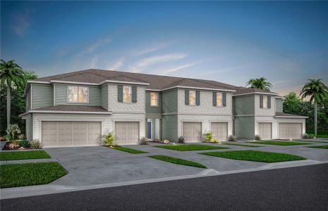 New construction Townhouse house 3266 Pondside Wy, Sanford, FL 32773 null- photo 0 0