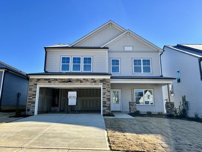 New construction Single-Family house 109 S Stone Mill Trl, Unit 238, Clayton, NC 27520 Macon Homeplan- photo 34 34