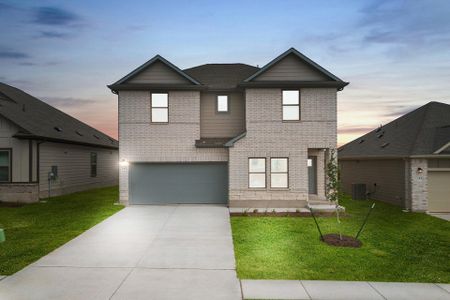 New construction Single-Family house 13801 Ryan Range Ln, Elgin, TX 78621 plan Moore - image