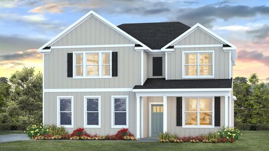 New construction Single-Family house 155 Bedford Lp, Crawfordville, FL 32327 plan The Embry - image