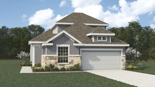 New construction Single-Family house 912 Nolte Bnd, Seguin, TX 78155 plan Elmhurst - image