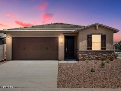 New construction Single-Family house 41580 W Sonoran Trail, Maricopa, AZ 85138 Leslie- photo 0