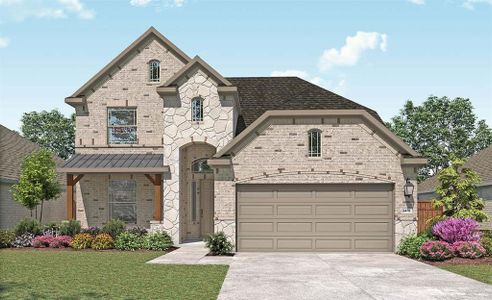 New construction Single-Family house 1201 Scenic Heights Ln, Georgetown, TX 78628 Premier Series - Hickory- photo 0 0