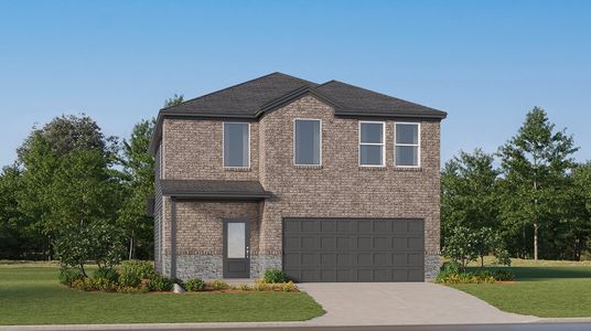 New construction Single-Family house 13328 Winton Dr, Elgin, TX 78621 plan Capri - image