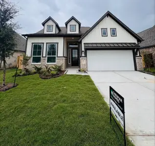 New construction Single-Family house 9507 Chateau Hl, Manvel, TX 77578 plan Summerton 50' Lot - image