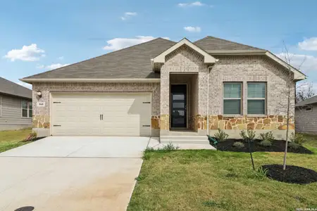 New construction Single-Family house 560 Shelton Pass, Cibolo, TX 78108 plan The Fitzhugh (C402) - image