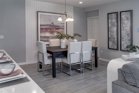 Dining Room | Piper | Townhomes at Sky Lakes Estates in St. Cloud, FL | Landsea Homes