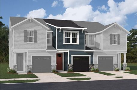 New construction Townhouse house 4049 Butler Grove Ln, Charlotte, NC 28269 plan Kinston - image