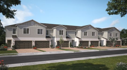 New construction Townhouse house 2513 Starry Pt, Saint Cloud, FL 34769 Cessna- photo 0 0