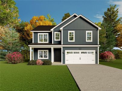 New construction Single-Family house 471 Ashley Heights Dr, Aberdeen, NC 28315 plan Sophia - image