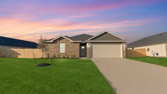 New construction Single-Family house 1518 Shimmering Ocean Wy, Iowa Colony, TX 77583 plan Bellvue - image