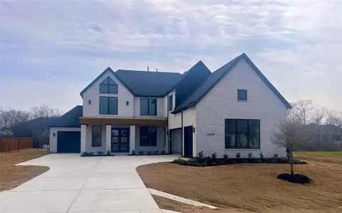 New construction Single-Family house 1404 Hidden Cove Dr, Lakewood Village, TX 75068 - image