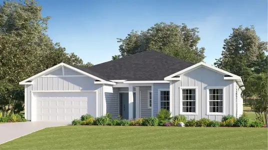 New construction Single-Family house 14133 Nw Convergence Blvd, Alachua, FL 32615 plan Patriot II - image