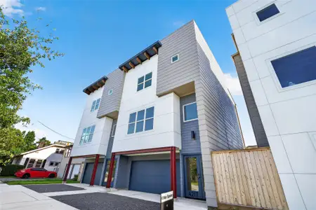 New construction Townhouse house 4217 Sherman St, Houston, TX 77003 - image