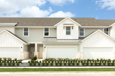 New construction Townhouse house 2024 Cora Ivy Ln, Round Rock, TX 78665 - photo 0