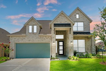 New construction Single-Family house 412 Rugged Rock Ln, New Caney, TX 77357 plan Pendleton - image