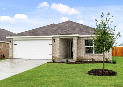 The Blanco is a beautiful one-story brick home.